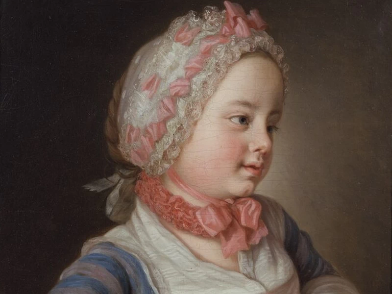 1724-Per Krafft the Elder - Ragazza con ciuffolotto in gabbia - Nationalmuseum, Stoccolma